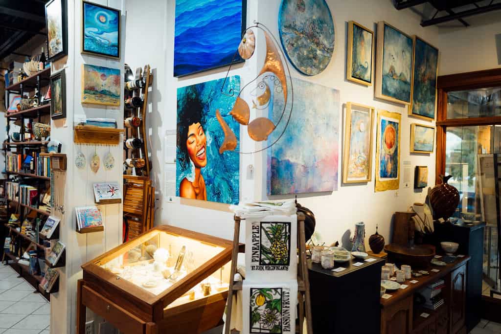 Bajo el Sol Gallery, Art Bar and Rum Room, St. John, USVI