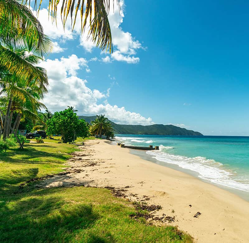 Cane Bay Beach on St. Croix in the USVI