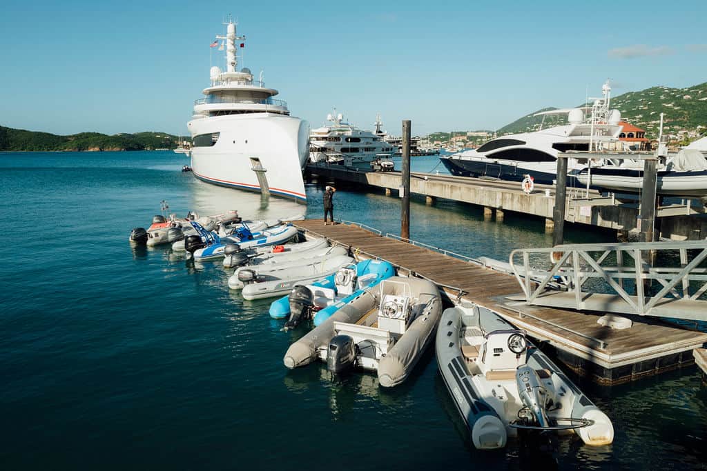Boat docks, St. Thomas, USVI