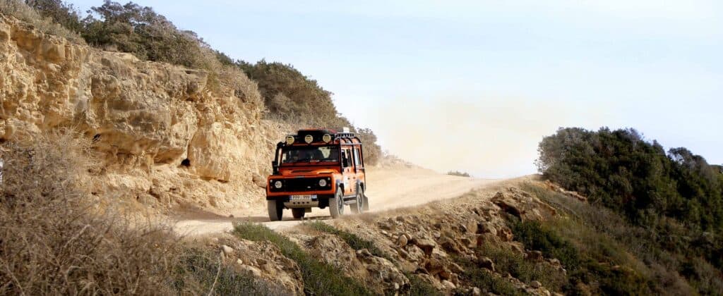 Jeep tour in USVI