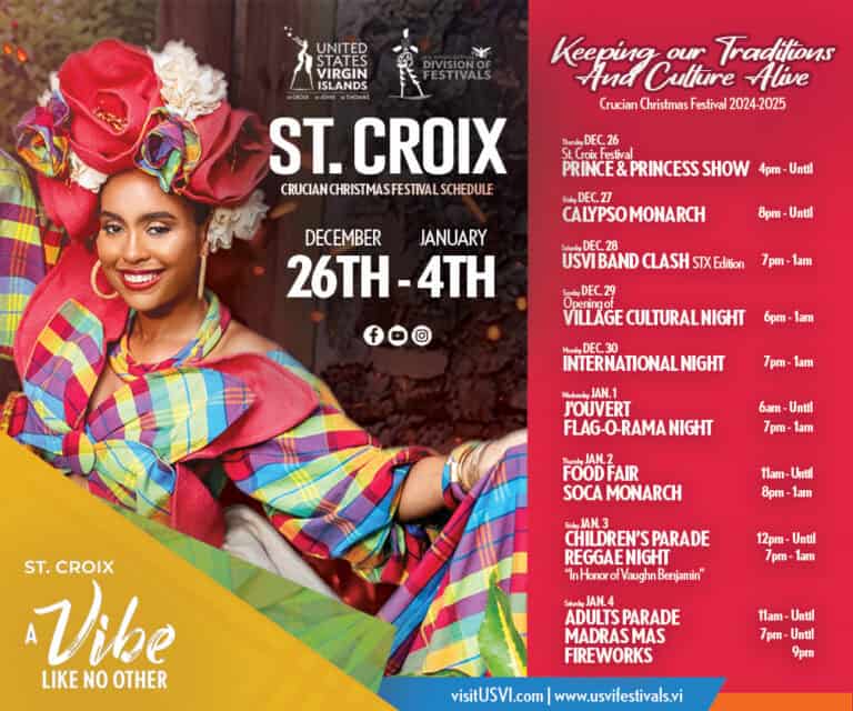 The 72nd Annual St. Croix Crucian Christmas Festival Set to Spark