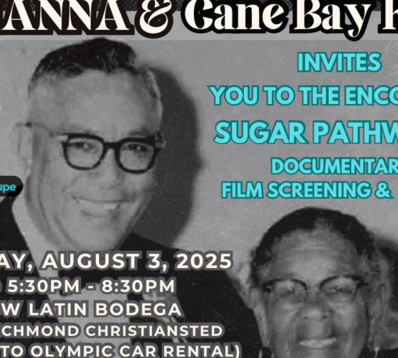 Sugar pathways movie screening flyer