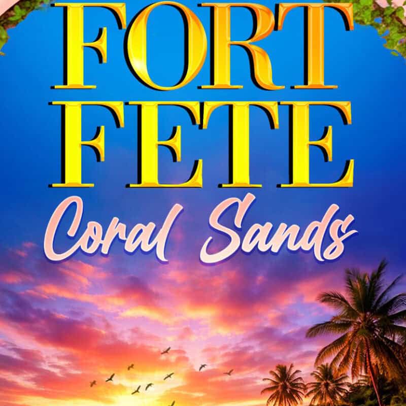 Colorful event poster reading 