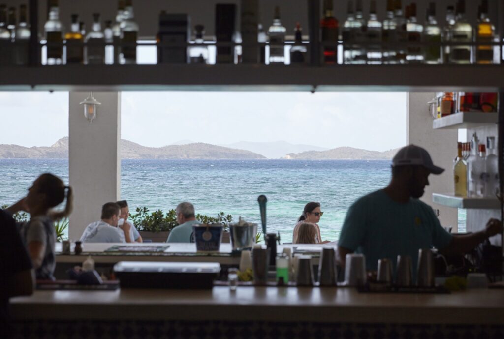 Sunset Grille at Secret Harbour Beach Resort, St. Thomas
